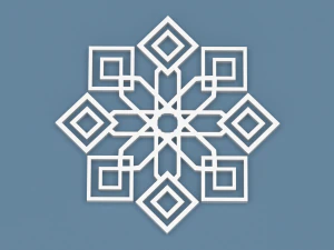 cole&ccedil;&atilde;o de ornamentos &aacute;rabes Modelo 3D