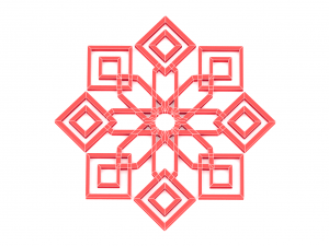 collection of arabic ornaments Modelo 3D