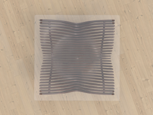 parametric table 3D मॉडल