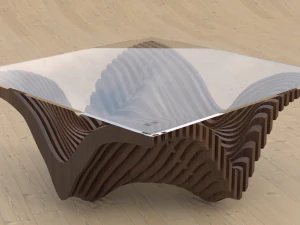 parametric table 3D Model