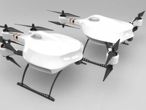 fpv гоночний дрон 3D Модель