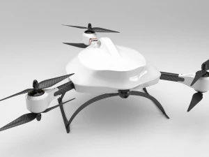 एफपीवी रेसिंग ड्रोन 3D मॉडल