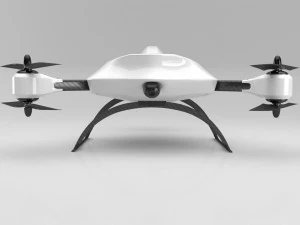 एफपीवी रेसिंग ड्रोन 3D मॉडल