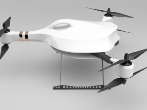 fpv racing drone 3D मॉडल
