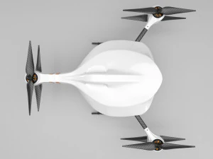 एफपीवी रेसिंग ड्रोन 3D मॉडल