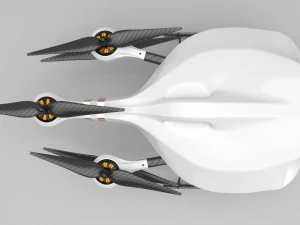 एफपीवी रेसिंग ड्रोन 3D मॉडल