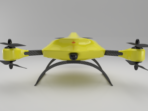 ambulance drone 3D Model