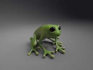 frog 3D Модель