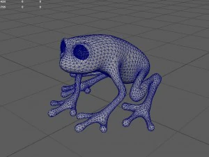 rana Modelo 3D