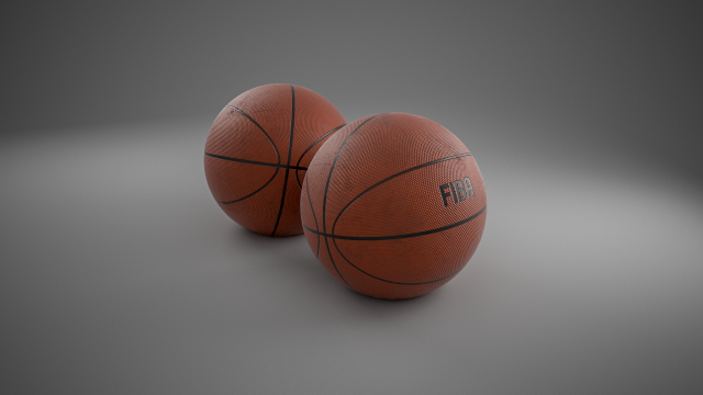 basketball ball Model 3D .c4d .max .obj .3ds .fbx .stl .blend 