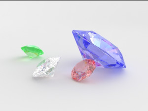 gems 3D Model