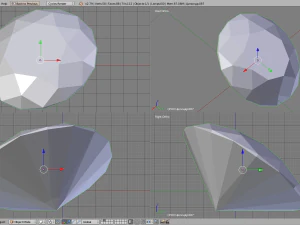 हीरे के साथ तश्तरी 3D मॉडल