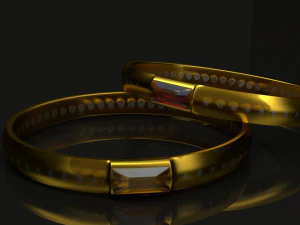 кольцо перемирия 3D Модель