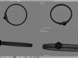 three rings 3Dモデル