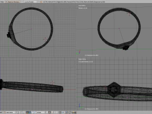 tr&ecirc;s an&eacute;is Modelo 3D