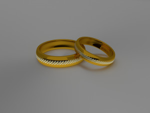 ring light braid Model 3D
