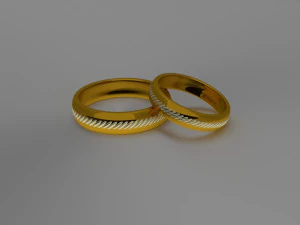 tran&ccedil;a de luz de anel Modelo 3D