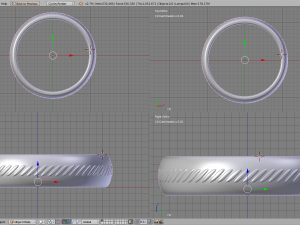 ring light braid Model 3D
