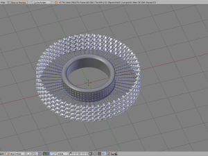 ring tire 3Dプリントモデル