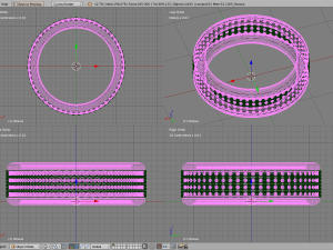 ring tire 3Dプリントモデル