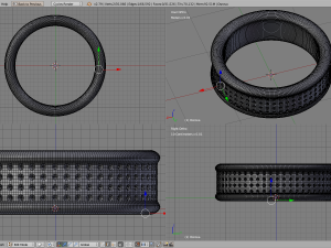 ring tire 3Dプリントモデル