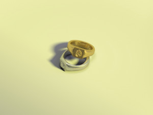 boxer ring 3Dプリントモデル