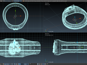 boxer ring 3Dプリントモデル