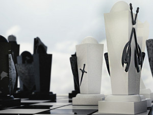 chess for real men Modello 3D