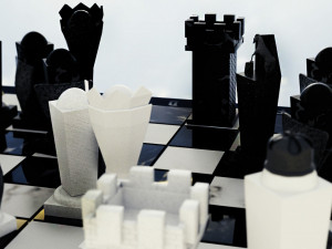 chess for real men Modello 3D