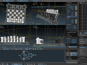 chess for real men Modello 3D