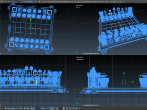 chess for real men Modello 3D