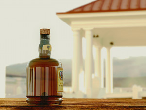 a bottle of good rum 3Dモデル