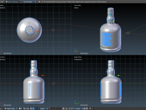 a bottle of good rum 3Dモデル