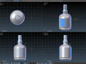 a bottle of good rum 3D Model