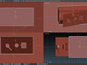 Zuhause sicher 3D Modell