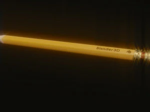 pencil blender 3D Model