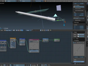 pencil blender 3D Model