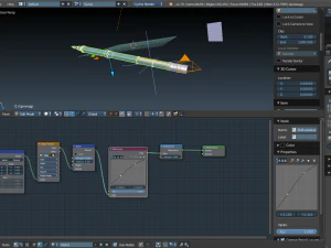 pencil blender 3D Model