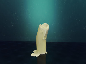 candle Modello 3D