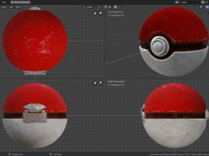 pokeball 3D मॉडल