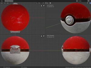 pok&eacute;bola Modelo 3D