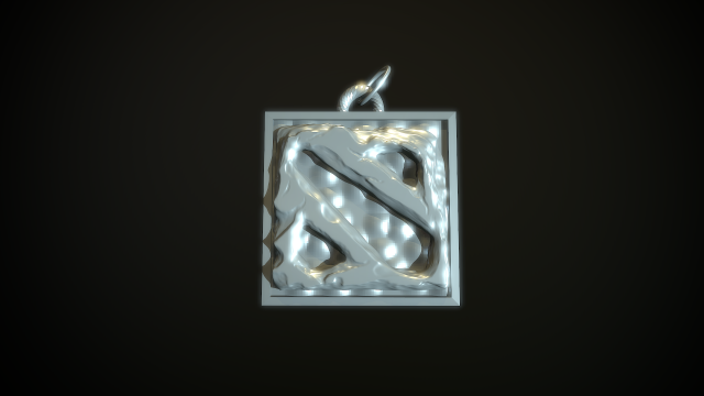 dota 2 pendant Modello di stampa 3D .c4d .max .obj .3ds .fbx .stl .blend 