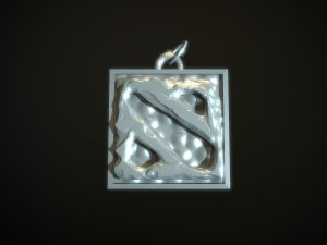 dota 2 pendant 3D प्रिंट मॉडल