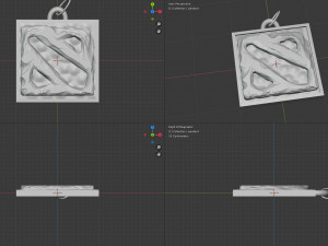 dota 2 pendant Modello di stampa 3D