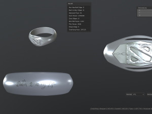 mens ring dota 2 3D 打印模型
