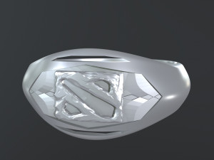 mens ring dota 2 3D 打印模型