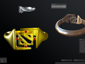 womens ring dota 2 3D-printmodel