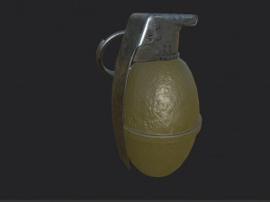 grenade 3D Model