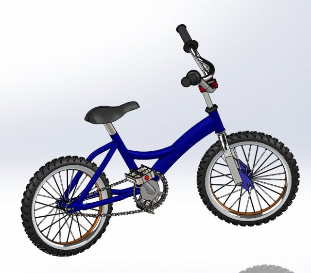 bicycle 3D-Modell .c4d .max .obj .3ds .fbx .stl .blend 