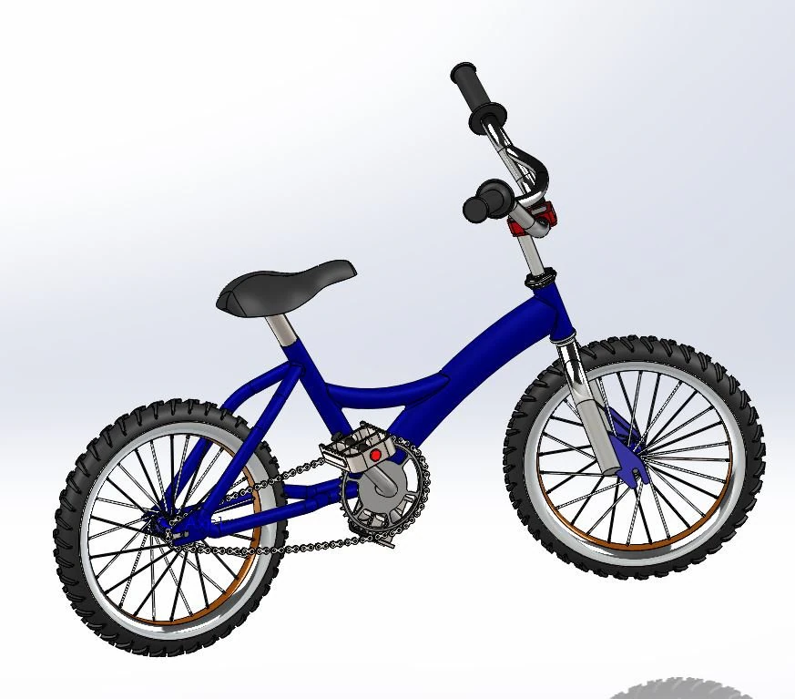 bicycle 3D Model .c4d .max .obj .3ds .fbx .stl .blend 